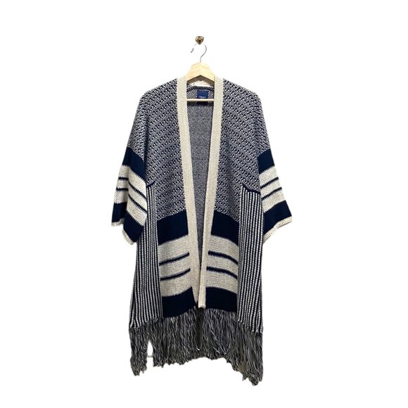 Libero Milano Italian Made Cardigan Blue One Size - Picture 2 of 12